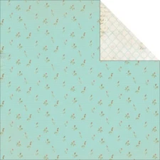 Charlotte's Dream - Fantasy, flower DS scrapbook paper, 12x12" Kaisercraft P823