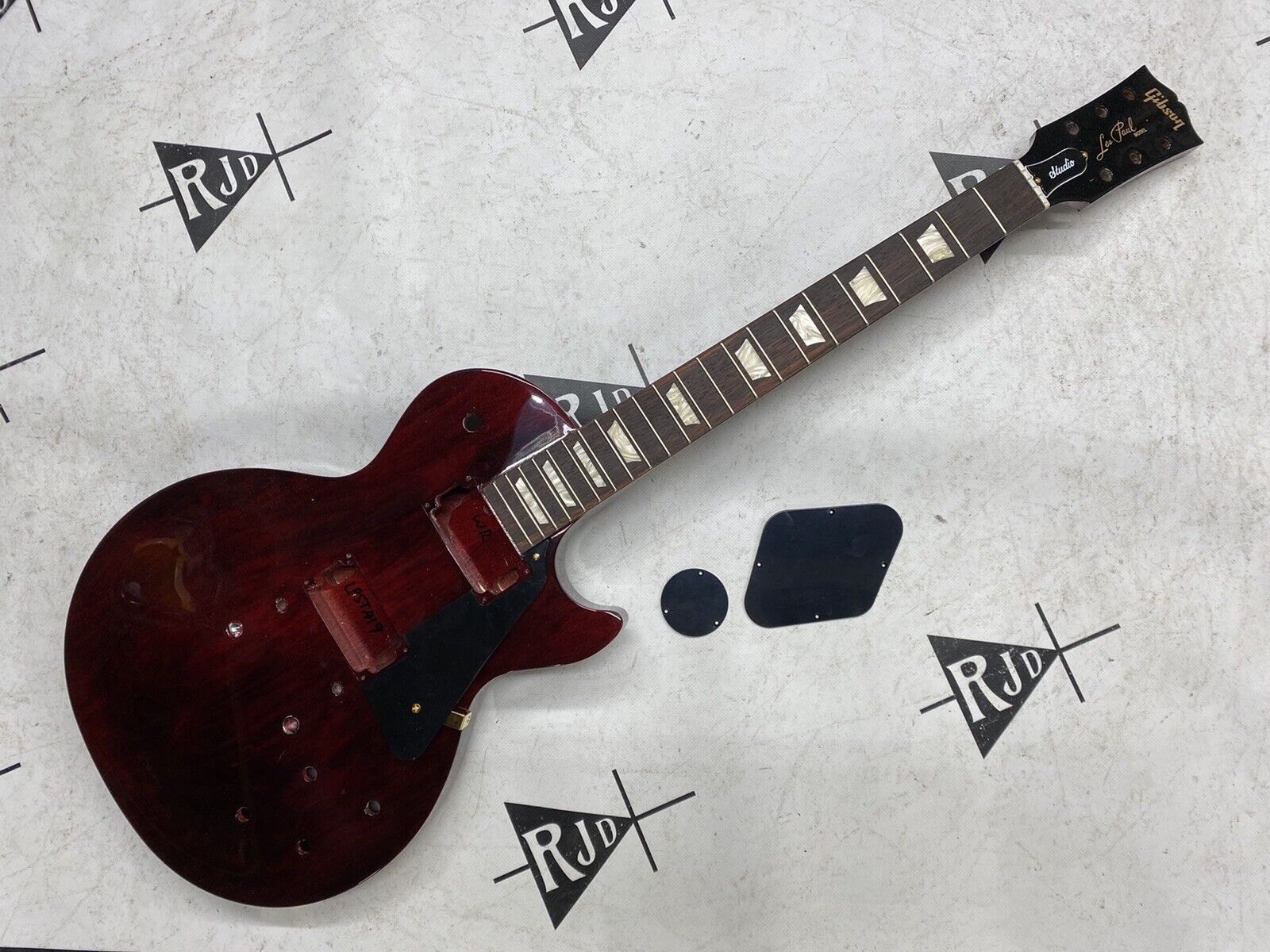 2022 Gibson Les Paul Studio Electric Guitar Repaired Husk Wine Red
