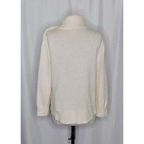 KATE SPADE Broome Street Mockneck Star Sweater Lambswool Cashmere Small - Picture 9 of 19