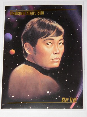 1993 SKYBOX STAR TREK MASTER SERIES LIEUTENANT HIKARU SULU CARD #06