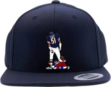 Dick Butkus Bears Sack Snapback Hat