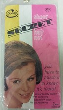 Vintage Hair Nets Sheer Secret Nets Unique old hard to find retro Items NICE
