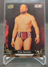 2023 Upper Deck AEW Gold Parallel #1 Bryan Danielson wrestling card