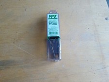 FMT 6 Count Size F HSS Screw Machine Drill 135 Degree Split Point Black & Gold