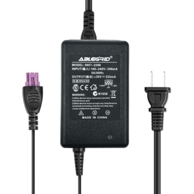 AC Adapter Charger For HP DESKJET INK ADVANTAGE 3515 E-AIO Printer Power Supply