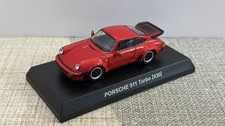 Kyosho 1/64 Porsche 911 Turbo 930 Turbo Red Rare!!!