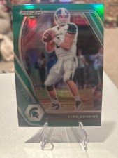 2021 Prizm Draft Picks GREEN #22 Kirk Cousins! 2 Card Min! Read Description!