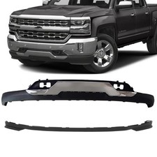Bumper Valance Chrome Skid Plate Tow Hook for Chevy Silverado 1500 Z71 2016-2019