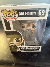 Image of Funko Pop Call of Duty MSGT. Frank Woods (Muddy) #69 Vinyl Figure Muddy Version
