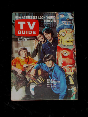 TV Guide September 1967 The Monkees Oklahoma City