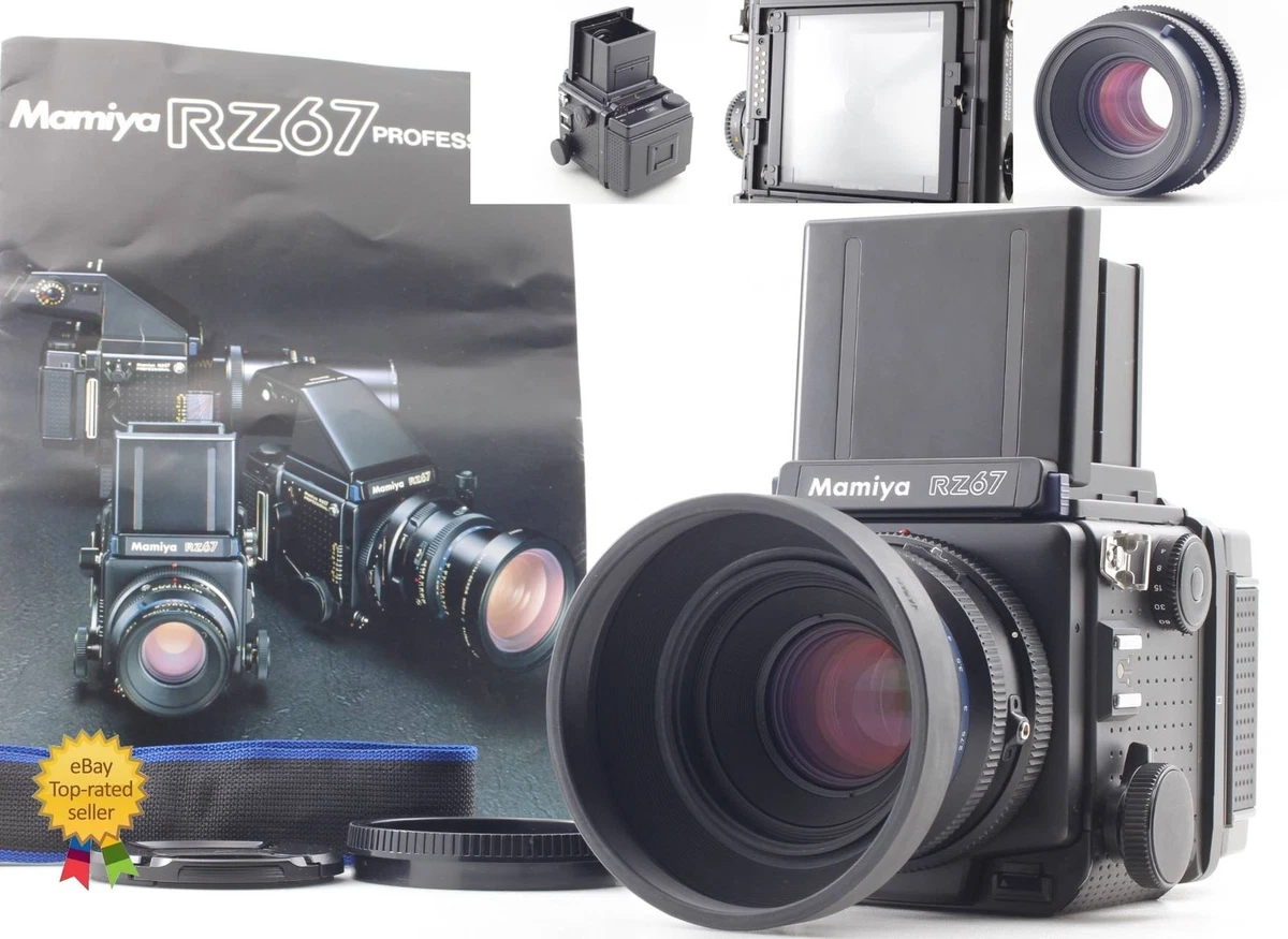 ⏯ [MINT+++] Mamiya RZ67 Pro Body Sekor Z 110mm f/2.8 W Lens 120