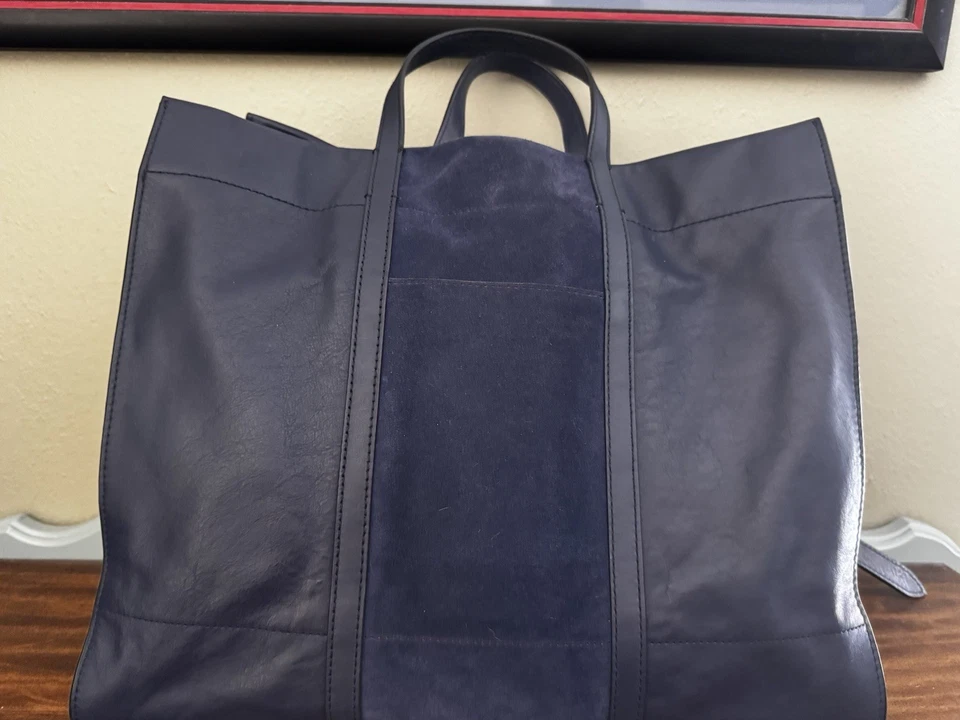 Bolso grande de cuero Fossil con correa Foto 4 de 4