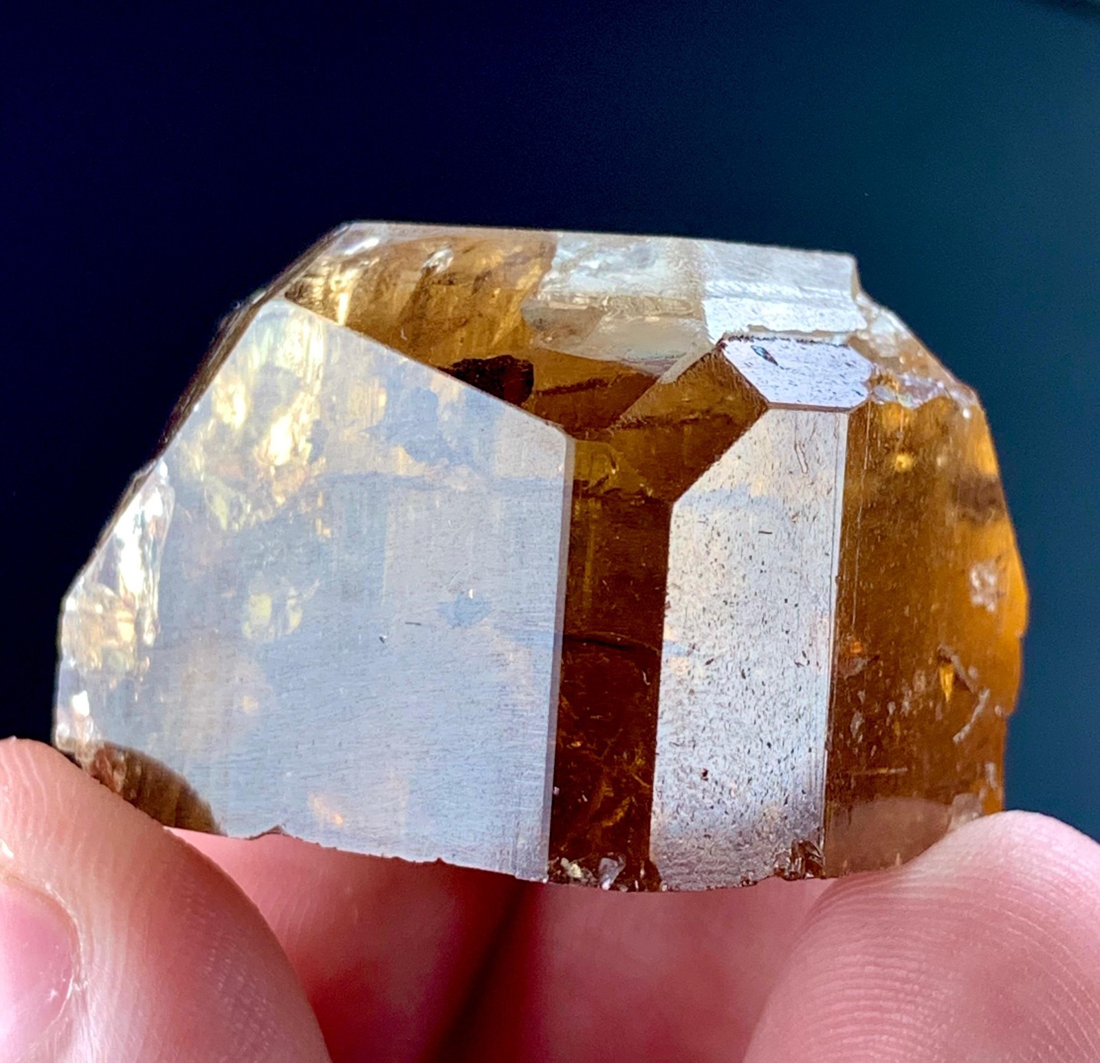235 Carat Honey Topaz Crystal From Skardu Paksitan