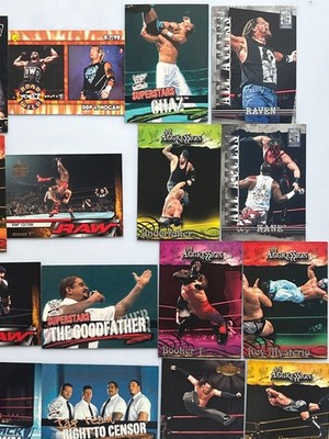 WWE Wrestling Card Lot 30 Cards Hardy Kane NWO Booker T HB157
