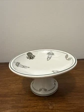 1927 Syracuse China restaurant ware Compote Fish Thebes Pattern  Vintage