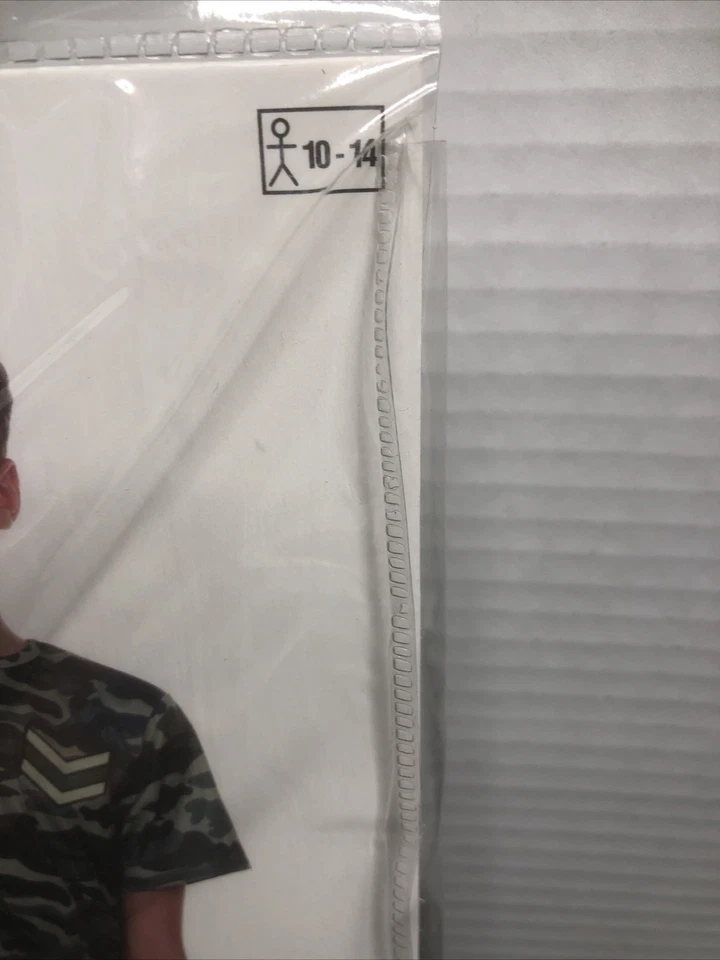 Camuflaje Ejército Soldado Disfraz Halloween Militar Camuflaje Niño X-Grande 10-14 Nuevo Foto 2 de 4