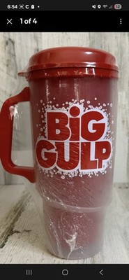 7-Eleven Big Gulp Insulated 34 oz Fountain Drink Cup / Travel Mug, New Sealed