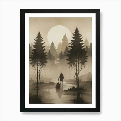 Last Of Us 2 Art Print Framed Wall Art Poster Canvas Print Picture