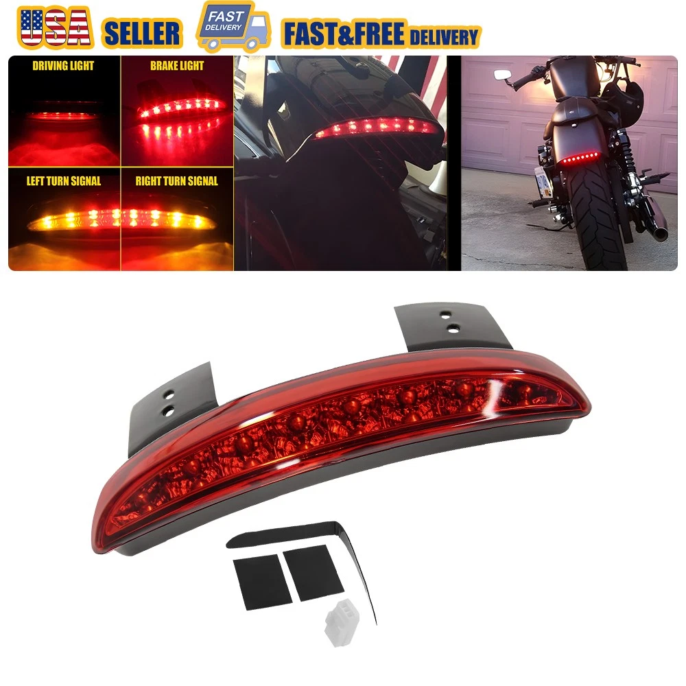 Motorcycle & Scooter Tail & Brake Light Assemblies for Harley
