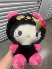 Hello Kitty Black Gold Panda 2015 Pink Rose A...