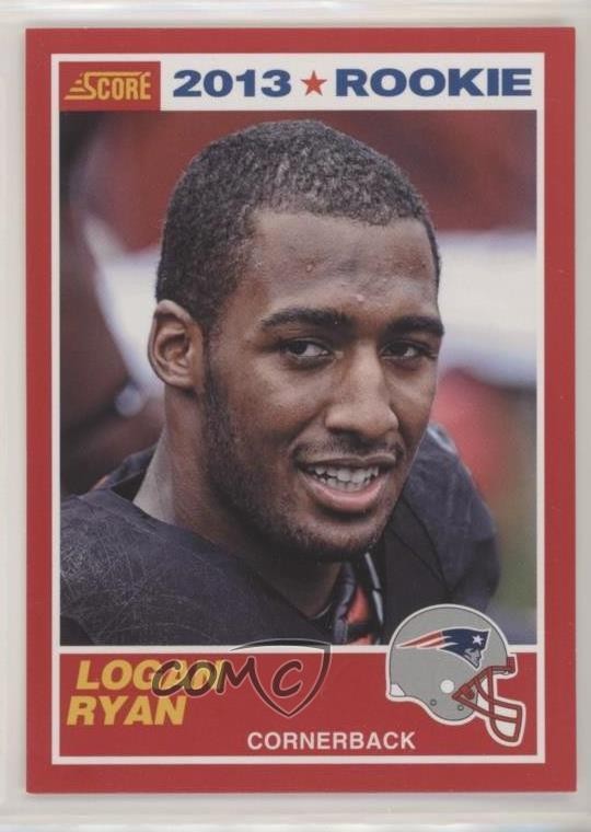 2013 Score 2013 Rookie Red Logan Ryan #393 Rookie RC 02b3