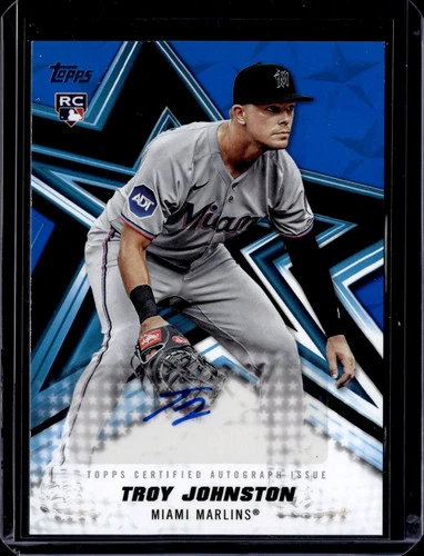 Troy Johnston 2026 Topps Troy Johnston Blue
