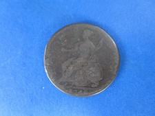 Revolutionary War/Colonial Era George II Copper Halfpenny Dated 1748