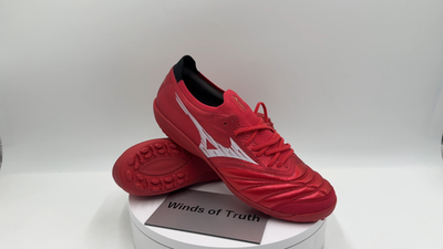 Mizuno Morelia Neo SALA β JAPAN TF Q1GB254060 Ruby Red Futsal Turf