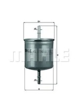 Filtre à carburant Volvo S40
