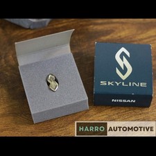 Nissan Skyline Pin S Emblem NOS Vintage 90s R31 R32 R33 R34