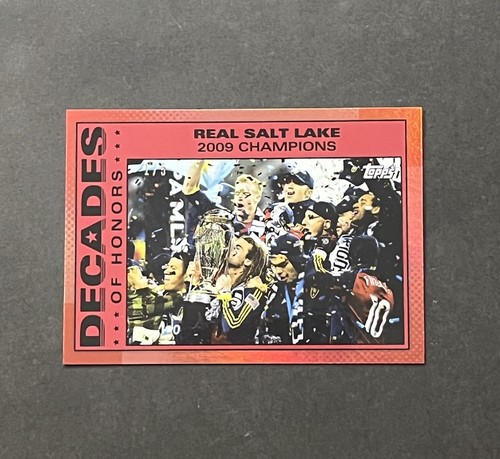 2025 Topps MLS 30th Anniversary #DOH-14 Real Salt Lake Decades Of Honor Red 1/5