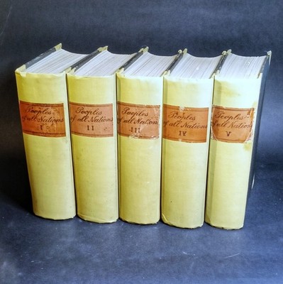 Peoples of All Nations J. A Hammerton Vol 1-7 in 5 Tomi 1922.