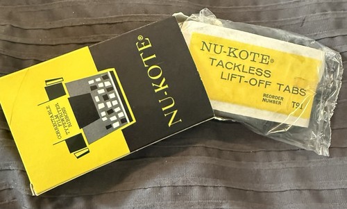 NU-KOTE #T91 -5pk For IBM Selectric Correctable Film Typewriter Ribbons NOS VTG - Picture 6 of 12