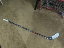 Dual Signed Coleman Prostock Warrior Hockey Stick - Game used Backlund's 1000th