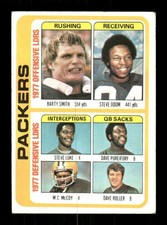1978 Topps Football 510 Barty Smith, Steve Odom, Steve Luke, M.C. McCoy, Dave Pu