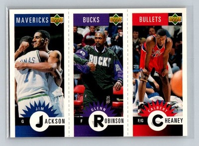 1996-97 Collector's Choice Mini-Cards M20 M47 M90 Jackson Robinson Cheaney