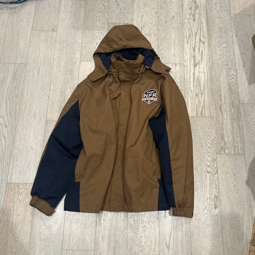 Wrangler Mens XXL NFR Pro Rodeo Jacket 2021 Vegas Brown Puffer - product listing photo