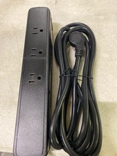 Commercial electric LTS-P04 12 ft. Surge Protector, 9-Outlets, 1 USB-A, 2 USB-C,