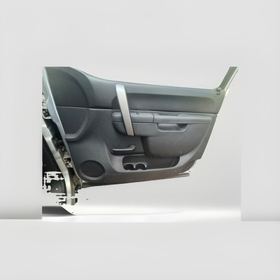 10-13 Chevrolet Silverado RH Passenger Fnt Door Interior Trim Panel Ebony Sharp!