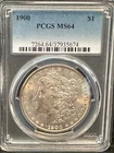 1900 Morgan Dollar PCGS MS64