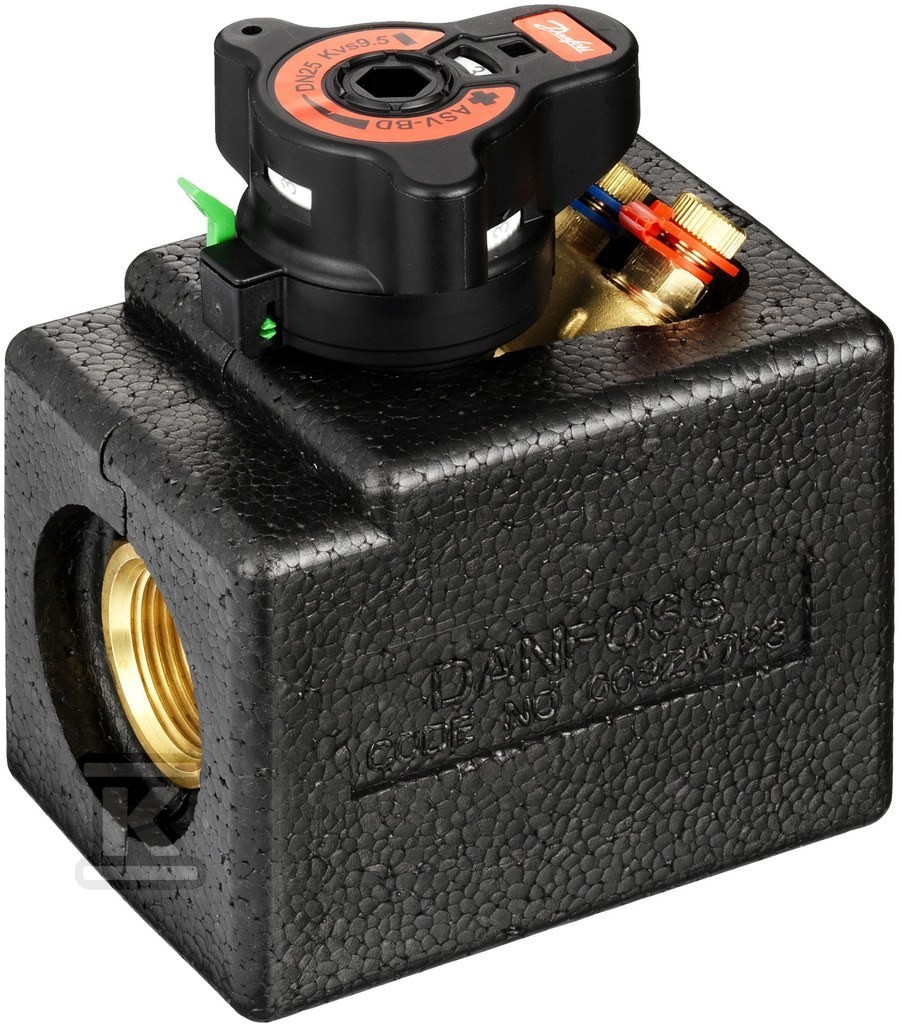 Danfoss Schwarz Strangregulier- Und Messventil Asv-Bd 15, Impulsleit, Asv-P/Pv, Rp 1/2, 003Z4041 - Bild 3