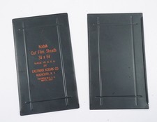 KODAK 3-1/4 x 5-1/2 FILM SHEATHES, SET OF TWO/228009