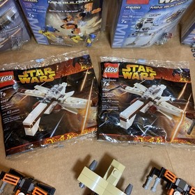LEGO Star Wars Mini Lot Of 10 Arc-170 Wookiee Gunship Poe&rsquo;s X-wing & 4483-4487