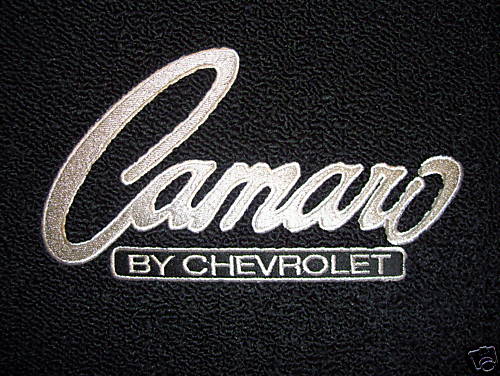 Camaro Logo 80/20 Carpet Floor Mats 67 68 69 - Picture 1 of 3