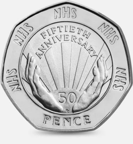 CHEAPEST Rare UK 50p Coins Fifty Pence Beatrix Potter Olympic WWF NHS Circulated - Image 4 of 4