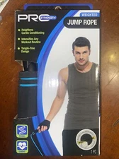 Pro Strength Weighted Jump Rope PA-4799 - Heightens Cardio Conditioning