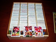 1992 Complete Football Set Lot Darren Woodson RC Joe Montana Barry Sanders