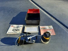 VINTAGE GARCIA MITCHELL 300 SPINNING REEL/original Box & Paperwork  FRANCE