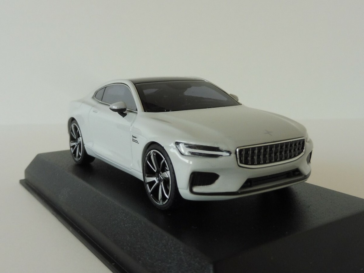 Polestar 1 2020 1/43 Norev 871001 Magnesium Silver Coupe Hybrid | eBay