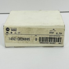 Allen Bradley 1492-CB2H005 Ser. B 0.5A Circuit Breaker 2-Pole NEW 